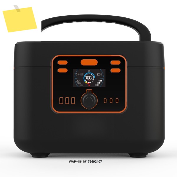 700W 휴대용 파워뱅크 스테이션 화이트 220V 야외 전원 공급 장치 1시간 충전 80% 자동차 리튬 이온 MPPT EU US UK AU 제품 이미지