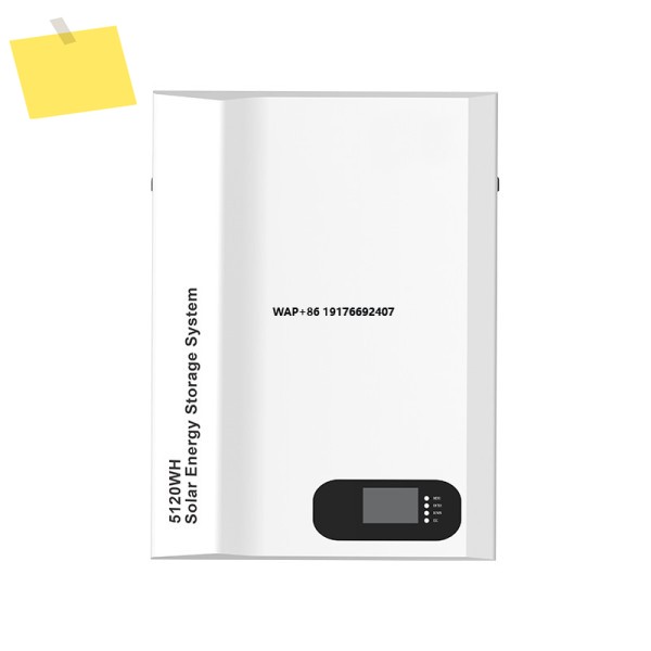 충전식 태양광 배터리 10.24kwh 25.6v 벽걸이형 리튬 이온 200ah Lifepo4 제품 이미지