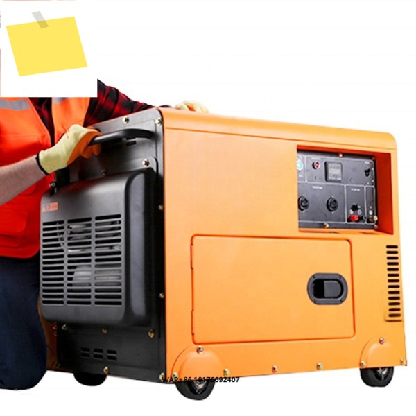 조용한 5000w 5kw 방음 전문 가정용 전력 발전기 제품 이미지