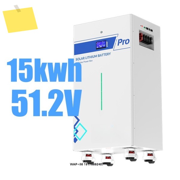 아네른 15kwh 리튬 48v 배터리 Lifepo4 51.2v 300ah 하이브리드 에너지 저장 시스템용 제품 이미지