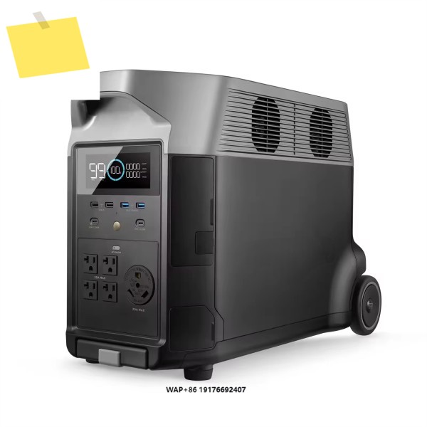 에코플로우 델타 프로 3600W 고출력 고속 충전 유니버설 버전 휴대용 야외 비상 백업 전원 공급 장치 제품 이미지
