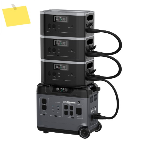 5000W 순수 사인파, 앱 형 도매가 에너지 저장 시스템 리튬 이온 휴대용 파워 스테이션 제품 이미지