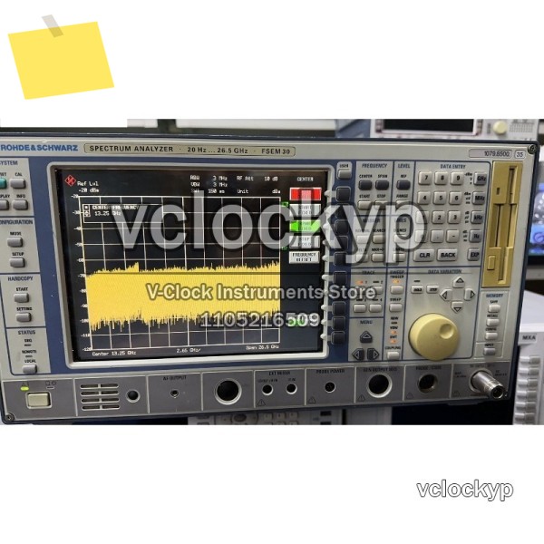 로데 & 슈바르츠 FSEM30 스펙트럼 분석기 20Hz-26.5GHz 완료 양호한 상태 제품 이미지