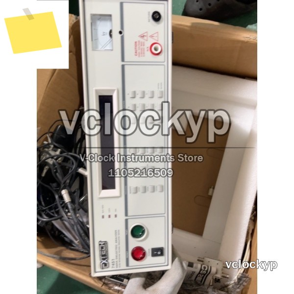 1개 Extech 7451 안전 테스터 양호한 상태로 완료 제품 이미지