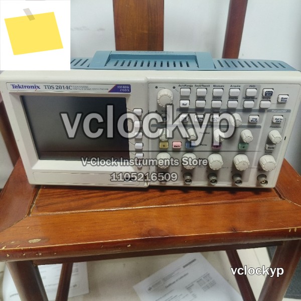1개 테크트로닉스 TDS 2014C 4채널 디지털 저장 오실로스코프 100MHz 2GSs 양호한 상태로 테스트 완료 제품 이미지