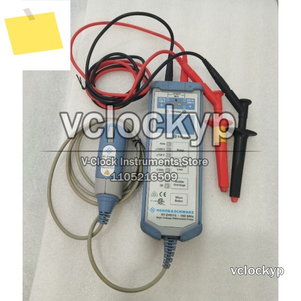 1PC R&S RT-ZHD15 오실로스코프 고전압 차동 프로브는 양호한 상태로 테스트되었습니다. 제품 이미지