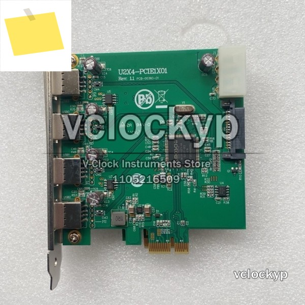 1개 중고 U2X4-PCIE1X01 양호한 상태로 테스트됨 제품 이미지