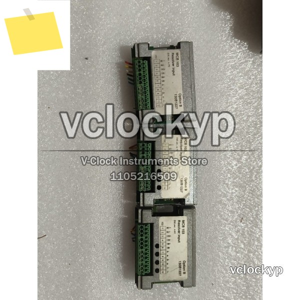 1PC Danfoss MCB103 130B1227 리졸버 입력 카드는 양호한 상태로 테스트되었습니다. 제품 이미지