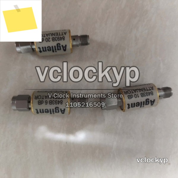 1개의 Agilent 8493B 6dB DC-18GHz 2W RF SMA 동축 감쇠기, 양호한 상태로 테스트됨 제품 이미지