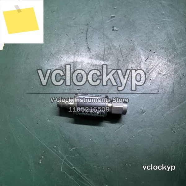 1개의 Agilent 8493A 20dB DC-12.4GHz 2W RF SMA 동축 감쇠기, 양호한 상태로 테스트됨 제품 이미지