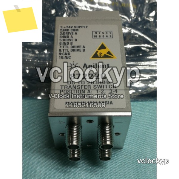 1PC Agilent 87222C RF 동축 마이크로파 스위치 DC~26.5GHZ 양호한 상태로 테스트됨 제품 이미지