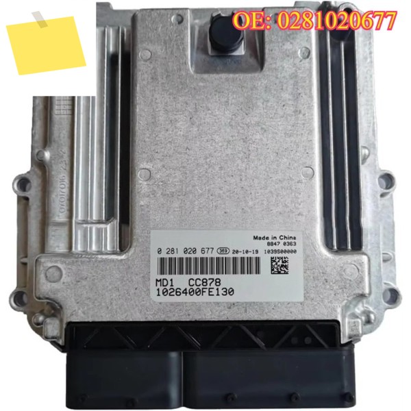 JAC MD1CC878에 맞는 고품질의 신품 0281020677 엔진 컴퓨터 보드 ElectronicControl Unit 제품 이미지