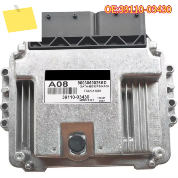 고품질 새 제품 39110-03430 ECU 정품 자동차 엔진 컴퓨터 보드 전자 제어 장치 A 08 Me 제품 이미지