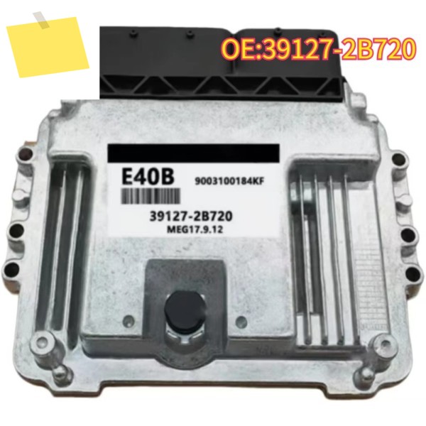 39127-2B720 컴퓨터 제어 장치 보드 Ecu E40b Meg17.9.12 모터 현대 엑센트 2012 Cc 1.400 용 제품 이미지