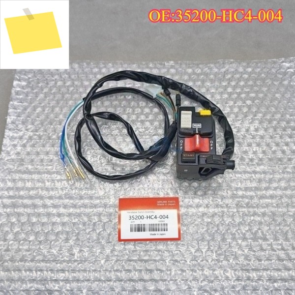 고품질 35200-HC4-004 제어 스위치 시작 킬 스톱 헤드 라이트 버튼 Honda FourTrax 300 1988-1995 제품 이미지