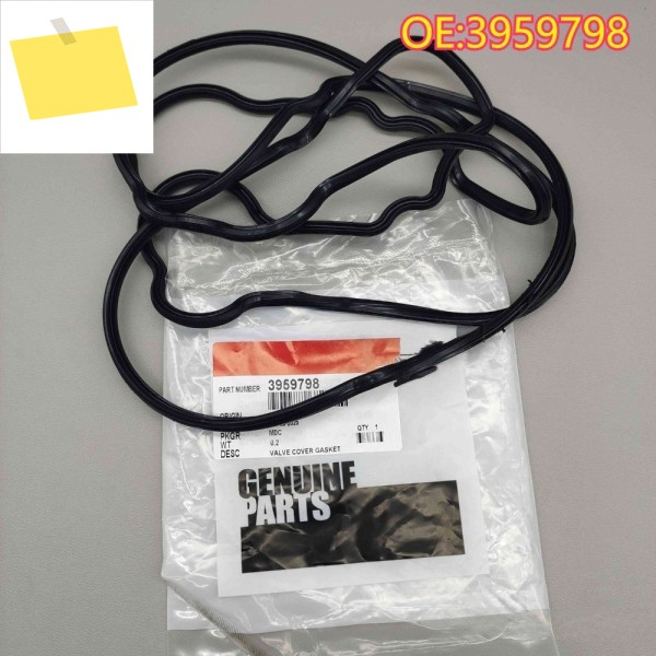 Cummins ISLE 6L 엔진 부품 용 3959798 밸브 커버 고무 가스켓의 신품 고품질 제품 이미지