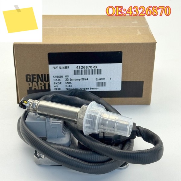 고품질 New For 4326870 질소 산화물 센서 Nox forCummins 2013-18 11.9L 15LISX15 제품 이미지
