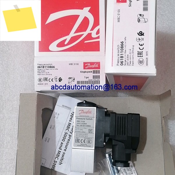 기존 Danfoss MBC5100 061B110866 압력 스위치 제품 이미지