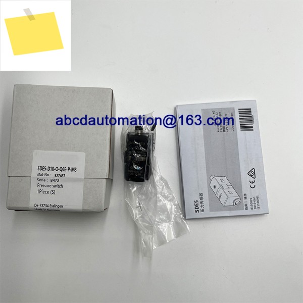 기존 SDE5-D10-O-Q6E-P-K 542890 527467 압력 센서 제품 이미지