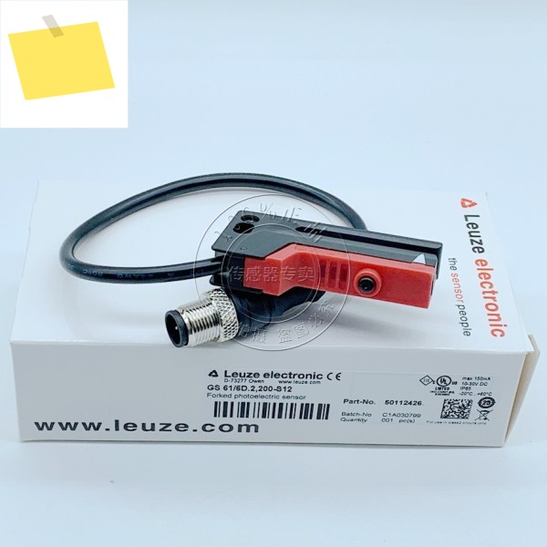 LEUZE 라벨 센서 GS 61, 6D.2,200-S12, 세일 제품 이미지