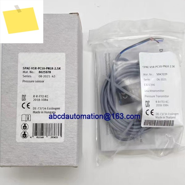 기존 FE 압력 센서 SPAE-V1R-PC10-PNLK-2.5K 8025978 제품 이미지