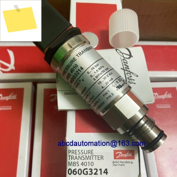기존 Danfoss 압력 트랜스미터 MBS 4010 060G3203 제품 이미지
