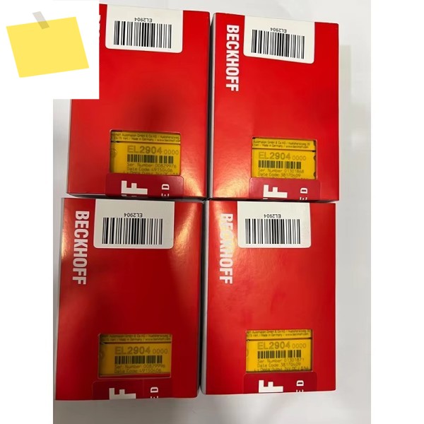 BECKHOFF EtherCAT 안전 터미널 모듈, EL2904 제품 이미지