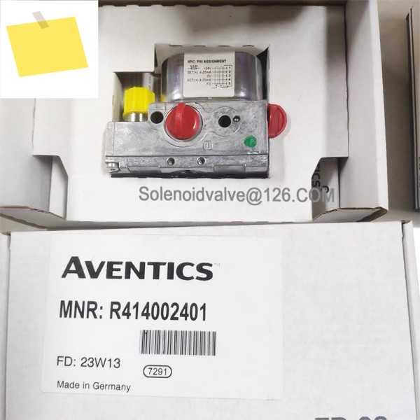 AVENTICS 비례 밸브, 압력 조절 MNR:R414002401, ED02 제품 이미지