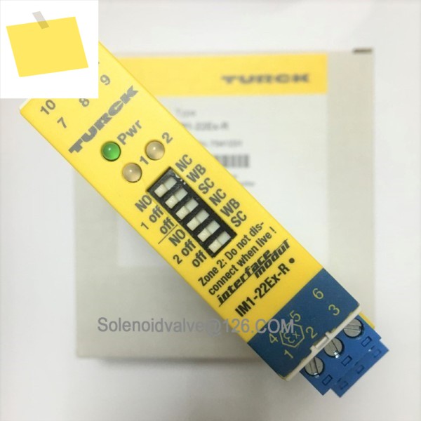 TURCK 안전 배리어 IM1-22Ex-R 7541231 릴레이 제품 이미지