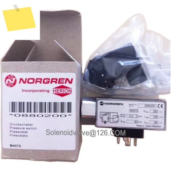 NORGREN 0880200 압력 스위치 공압 부품 제품 이미지