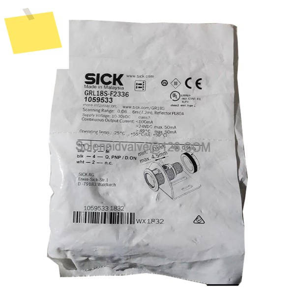 원래 SICK GRL18S-F2336 1059533 광전 스위치 센서 제품 이미지