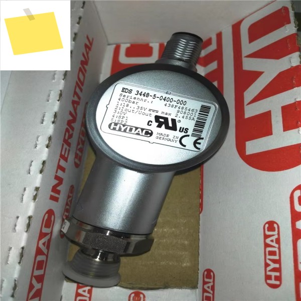 HYDAC EDS3318-5-0010-000-F1,920280,EDS3448-5-0400-000,908001 유량 센서 제품 이미지