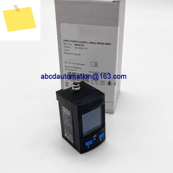 기존 FE 압력 센서 SPAU-P10R-H-G18FD-L-PNLK-PNVBA-M8U 8001221 제품 이미지