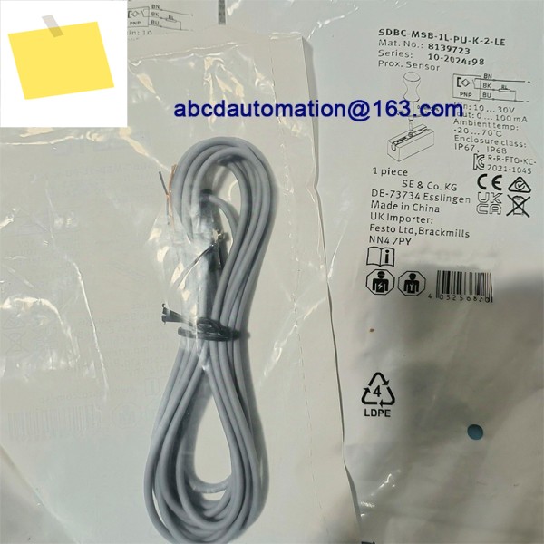 기존 SDBC-MSB-1L-PUNU-K-2-LE 8139723 근접 스위치, 173210 단종, 교체됨 제품 이미지