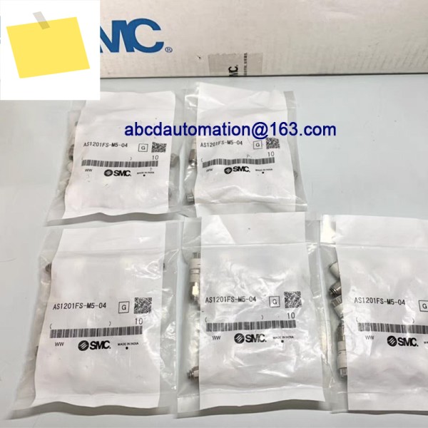 10개 SMC AS1201F-M5-06A 스로틀 밸브 제품 이미지