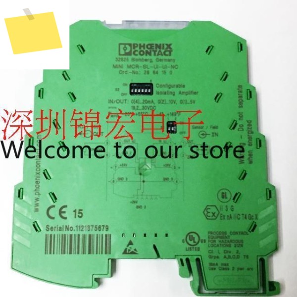 원래 수입된 절연 증폭기 MINI MCR-SL-UI-UI-NC -2864150 공급 제품 이미지
