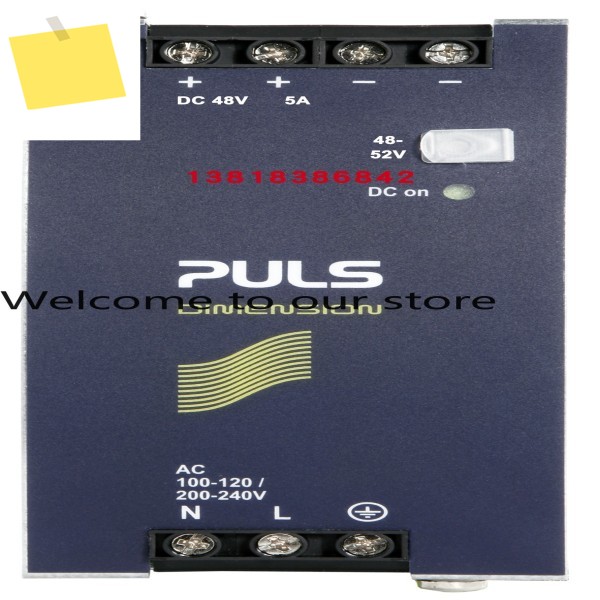 PULS 단상 시스템용 DIN 레일 전원 공급 장치 CS10.481 제품 이미지