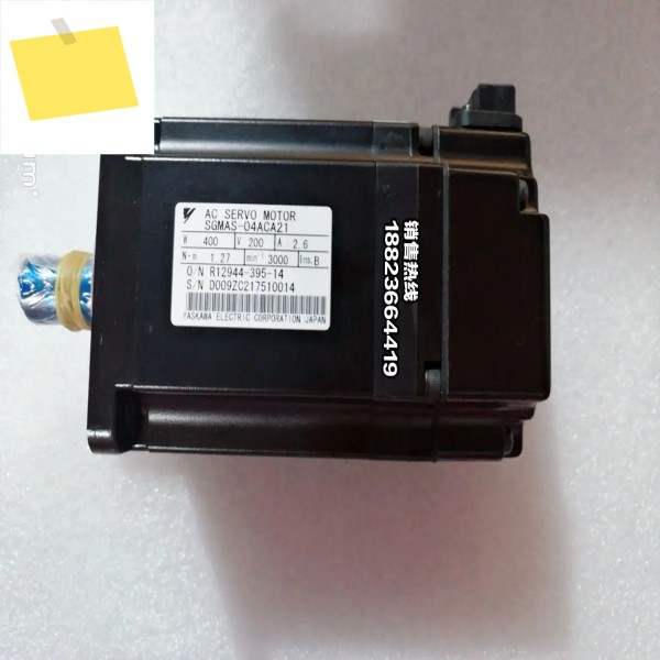 SGMAS-04ACA21 신품 원본, Yaskawa 서보 모터 1년, 당일 제품 이미지