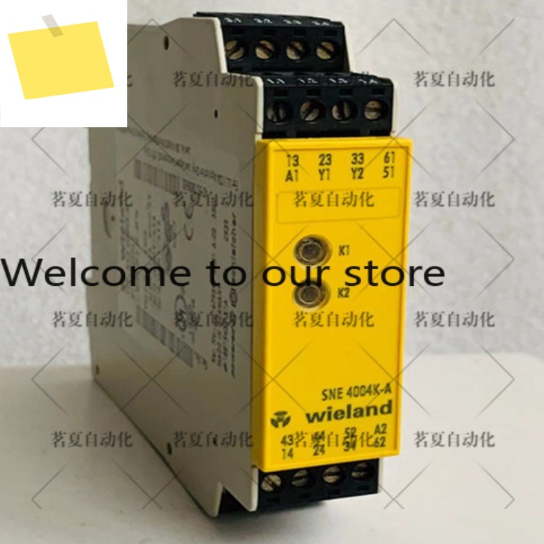 오리지널, WielandWieland 안전 릴레이 SNE 4004K-A 24VACDC 정품 제품 이미지