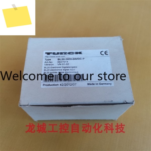 신품 터크 TURCK 모듈 BL20-16DI-24VDC-P 6827014 제품 이미지