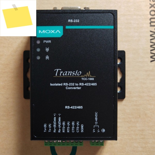 1PC 신품 오리지널 정품 MOXA TCC-100I RS232 RS-422485 절연형 양방향 변환기 포함 제품 이미지