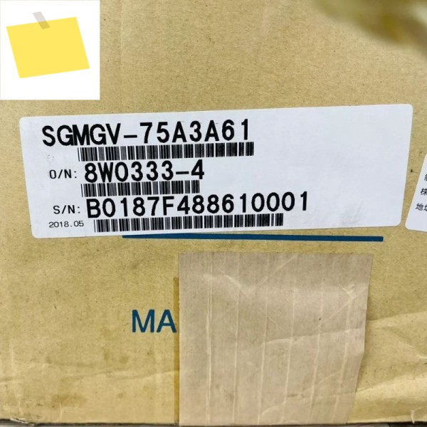 새제품 야스카와 SGMGV-75A3A61 AC 서보 모터 신속 제품 이미지