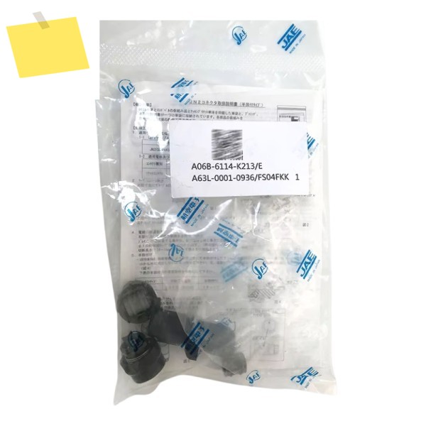 Fanuc A06B-6114-K213 # E 커넥터 플러그 테스트 완료됨 정상 제품 이미지