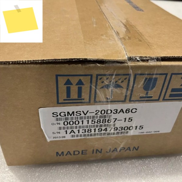 새제품 야스카와 SGMSV-20D3A6C 모터 제품 이미지