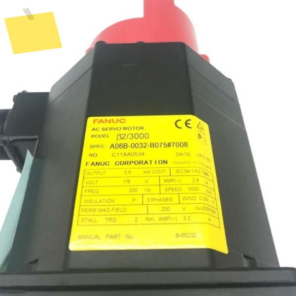 Fanuc A06B-0032-B075 # 7008 서보 모터 테스트 완료 제품 이미지