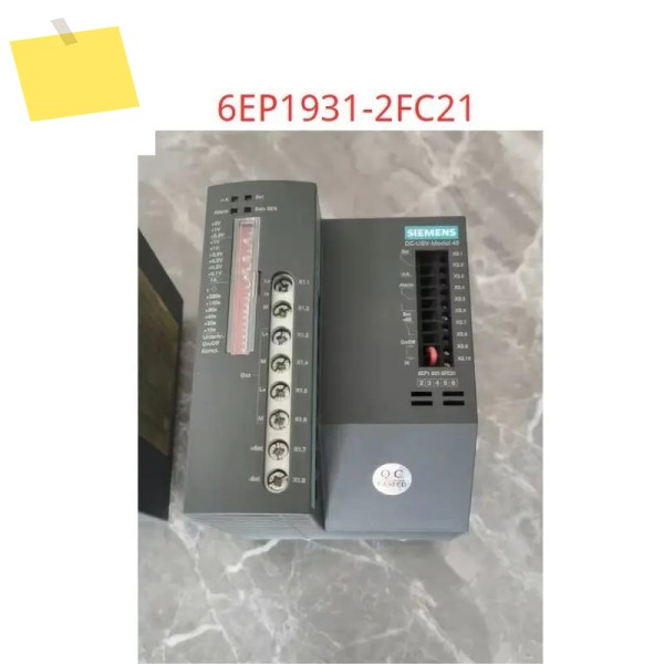 6EP1931-2FC21 중고 테스트 완료 정상 SITOP DC UPS 모듈 24V40A 인터페이스 입력이 없는 무정전 전원 공급 장치: DC43A 제품 이미지