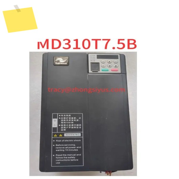 중고 MD310 주파수 변환기, 7.5 kw 380V, 정상 작동 제품 이미지