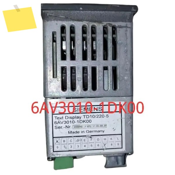 6AV3010-1DK00 중고 디스플레이 제품 이미지