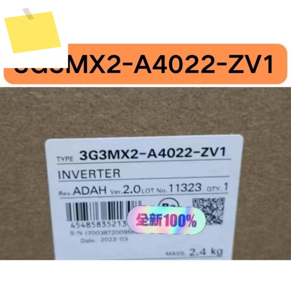 신품 3G3MX2-A4022-ZV1 인버터 2.2KW 380V 제품 이미지