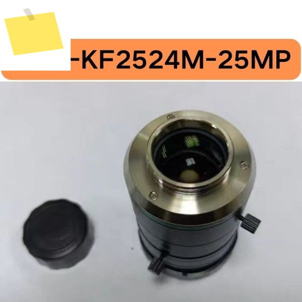 초점거리 25mm, 2500만 화소 렌즈를 탑재한 신품 MVL-KF2524M-25MP 확보되어 가능합니다. 제품 이미지